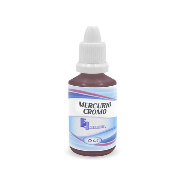 Mercurio Cromo 12 Uds 25 Ml Disanfer