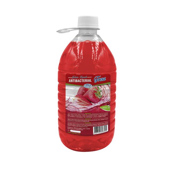 Jabón Líquido Antibacterial Chenier Fresa 2000 Ml