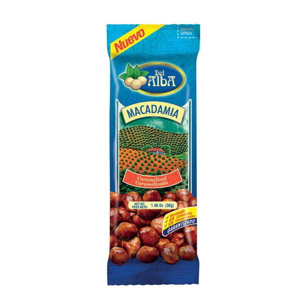 Macadamia Del Alba Caramelizada 30 G - Imagen 2