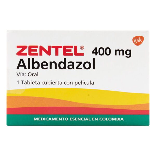 Zentel 400 Mg 1 Tableta - Imagen 2