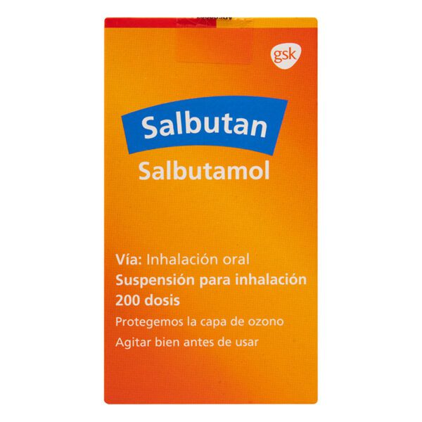 Salbutan Inhalador 200 Dosis - Imagen 2