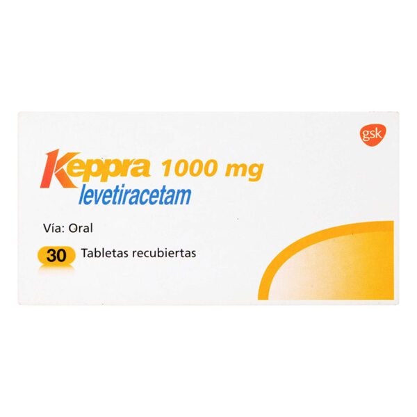 Keppra 1000Mg 30 Tabletas (E)(A)(3%+)(P)73200(Sc) - Imagen 2