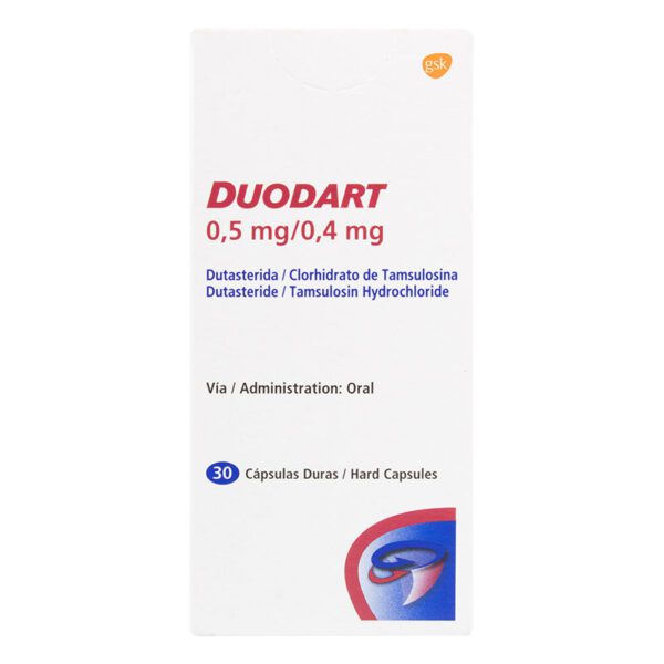 Duodart 0.5/0.4 Mg 30 Cápsulas (A)(3%+)(Pae) - Imagen 2