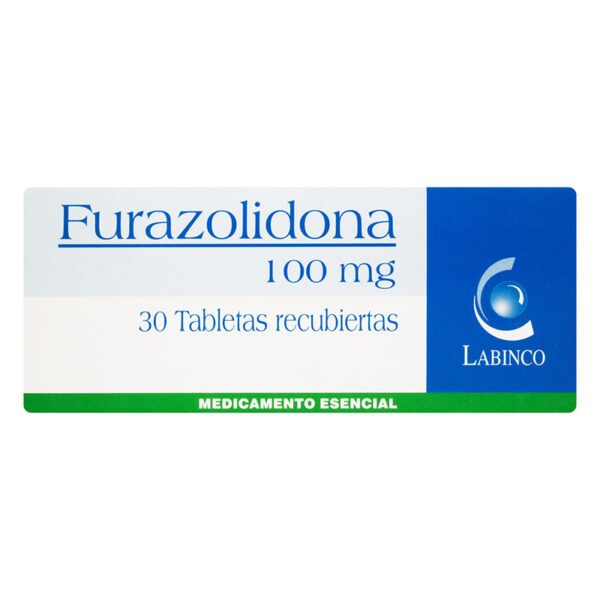 Furazolidona 100 Mg 30 Tabletas Lb