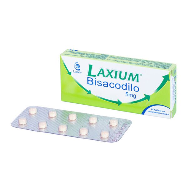 Laxium 5 Mg 10 Tabletas