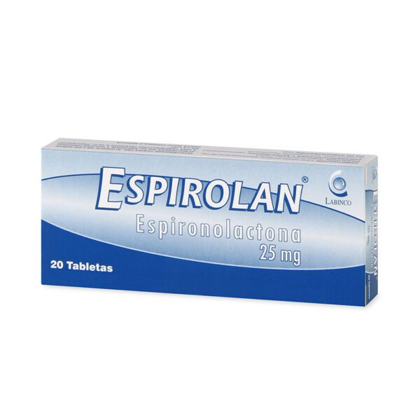 Espirolan 25 Mg 20 Tabletas - Imagen 2