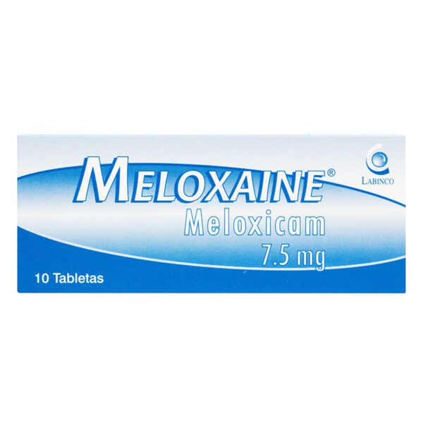 Meloxaine 7.5 Mg 10 Tabletas