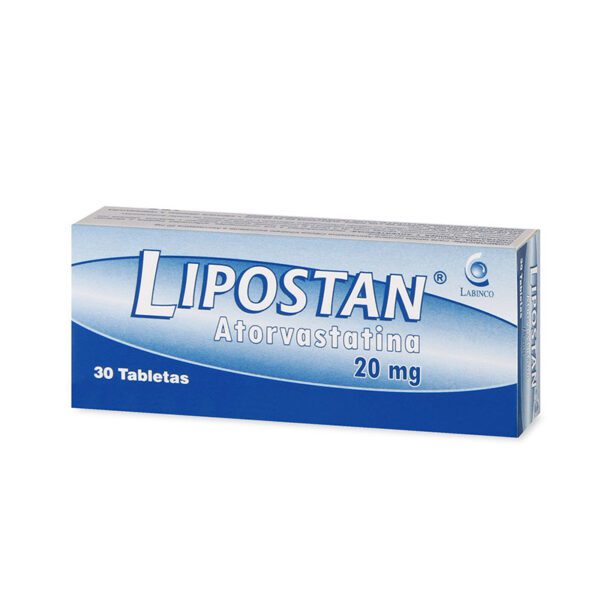 Lipostan 20 Mg 30 Tabletas