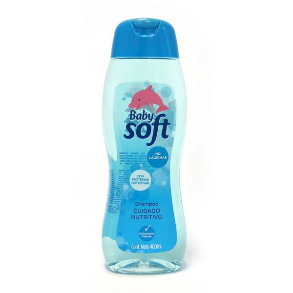 Shampoo Baby Soft Cuidado Nutritivo 400 Ml - Imagen 2