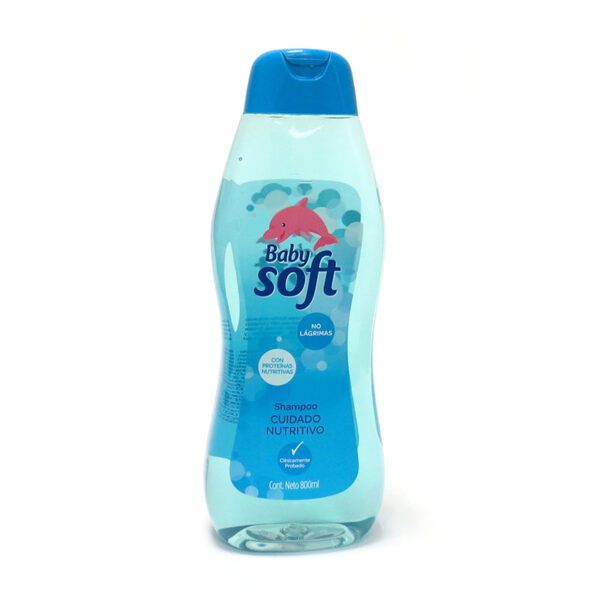 Shampoo Baby Soft Cuidado Nutritivo 800 Ml - Imagen 2