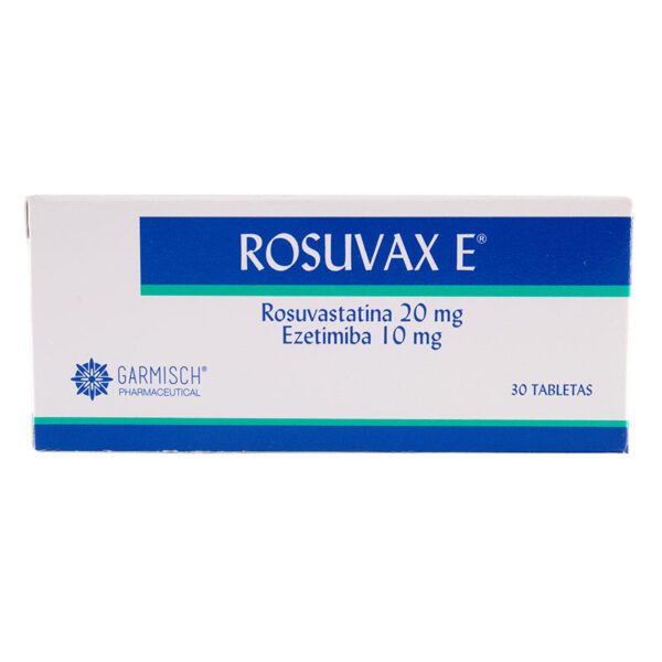 Rosuvax E 20 Mg 30 Tabletas (Pae) - Imagen 2