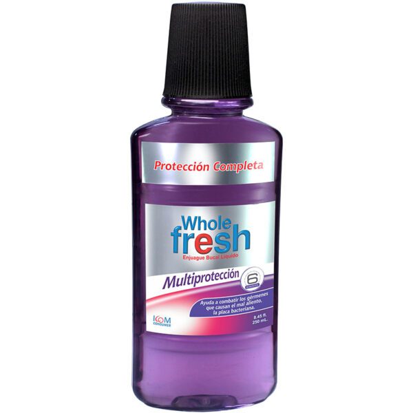 Enjuague Whole Fresh Multiprotección 250 Ml