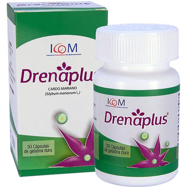 Drenaplus 300 Mg 30 Capsulas Icom (Rf) - Imagen 2