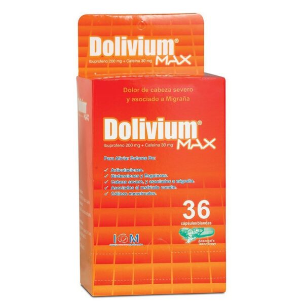 Dolivium Max 200/30 Mg36 Cap Icom (Rf) - Imagen 2