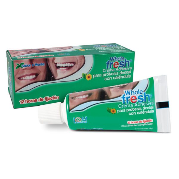 Crema Adhesiva Whole Fresh Menta 25 Gr - Imagen 2