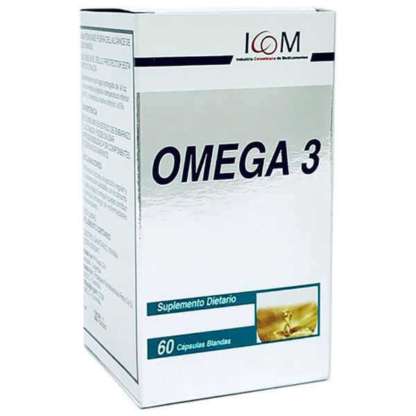 Omega 3 300 Mg 60 Cap.Icom (Rf) - Imagen 2