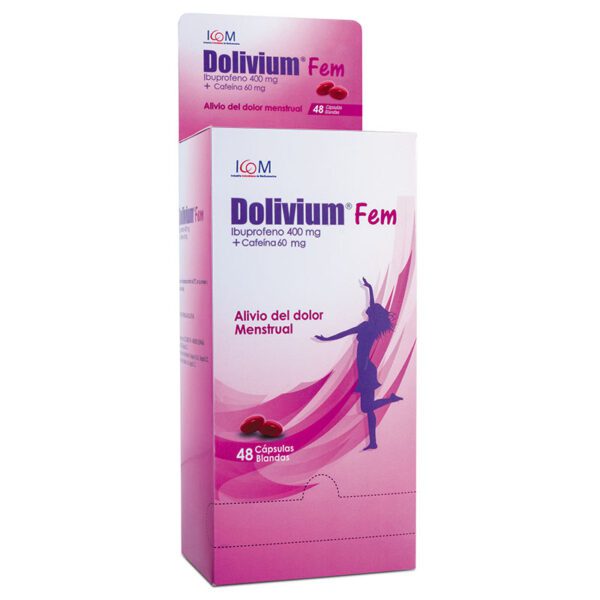 Dolivium Fem 400 Mg 48 Capsulas Icom(Rf) - Imagen 2