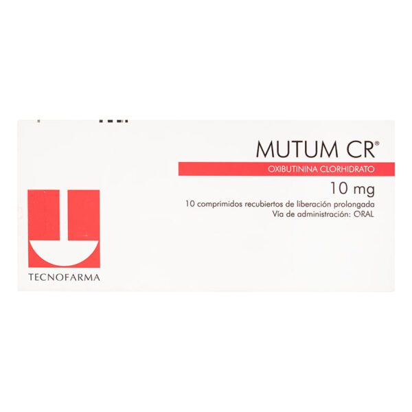 Mutum Cr 10 Mg 10 Comprimidos(A)