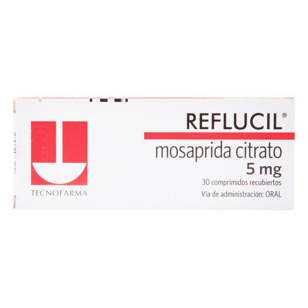 Reflucil 5 Mg 30 Tabletas Recubiertas (3%+)(A)(Pae)