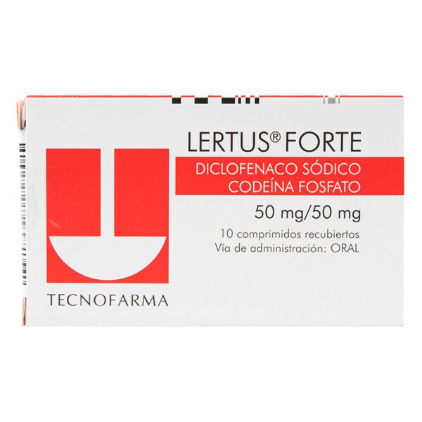 Lertus Forte 50 Mg 10 Comprimidos - Imagen 2