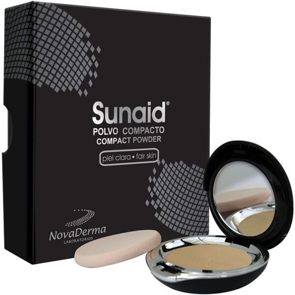 Sunaid Polvo Compacto Piel Clara 12 Gr Redondo (Pae)