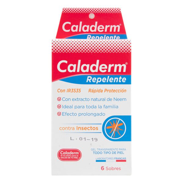 Caladerm Repelente Display 6 Sobres - Imagen 2