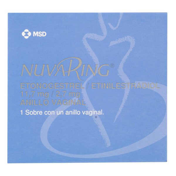 Nuvaring Anillo Vaginal 1 Sobre (R)(3%+) - Imagen 2