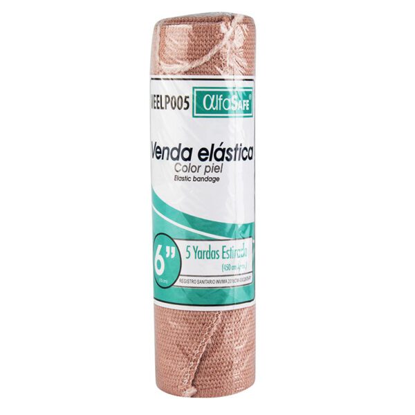 Venda Elastica Piel Alfa Safe 6X5 - Imagen 2