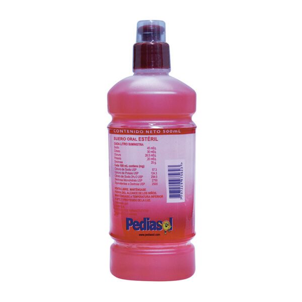 Pediasol 45 Frambuesa 500 Ml - Imagen 2