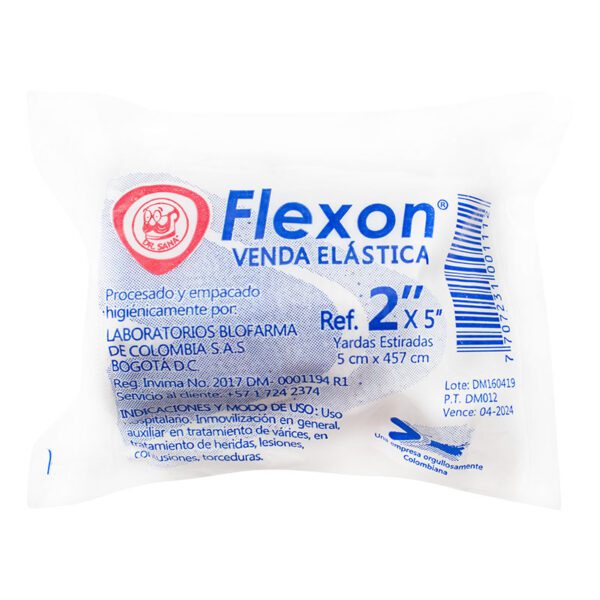 Venda Flexon Elastica 2X5 - Imagen 2