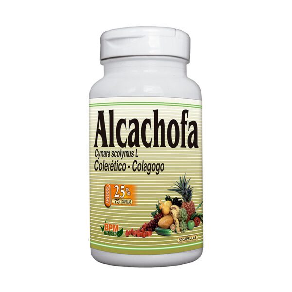 Alcachofa 500 Mg 50 Cap.Freshly+25 Cap - Imagen 2