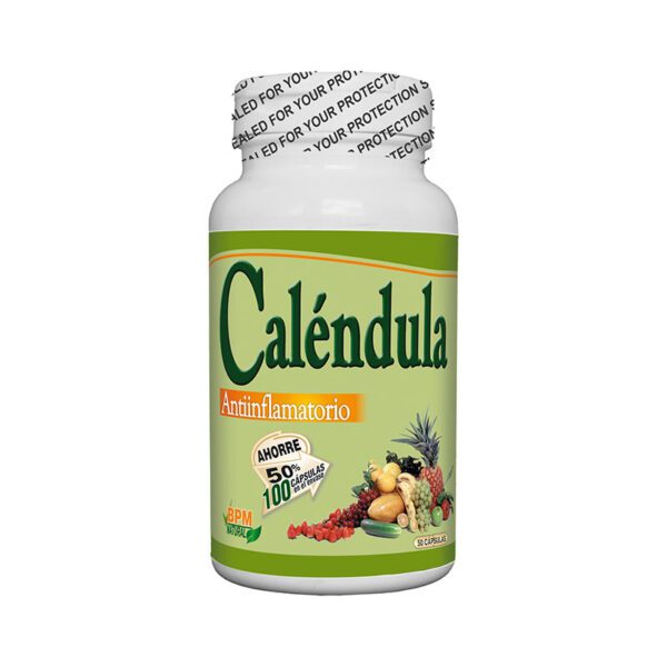 Calendula 300 Mg 50 Cap.Freshly+50 Cap - Imagen 2
