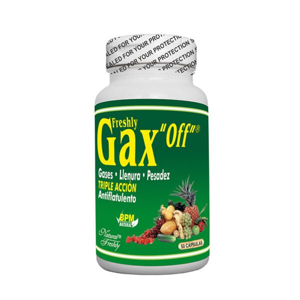 Gax Off 500 Mg 50 Capsulas - Imagen 2