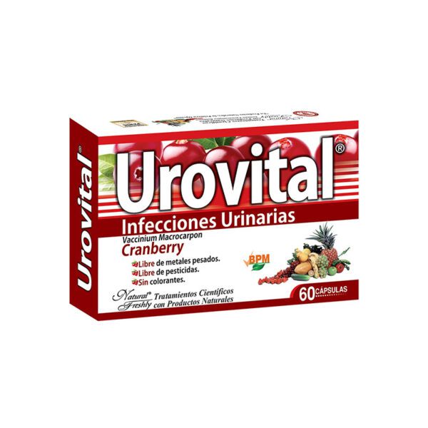 Urovital Cramberry Blister 60 Capsulas - Imagen 2