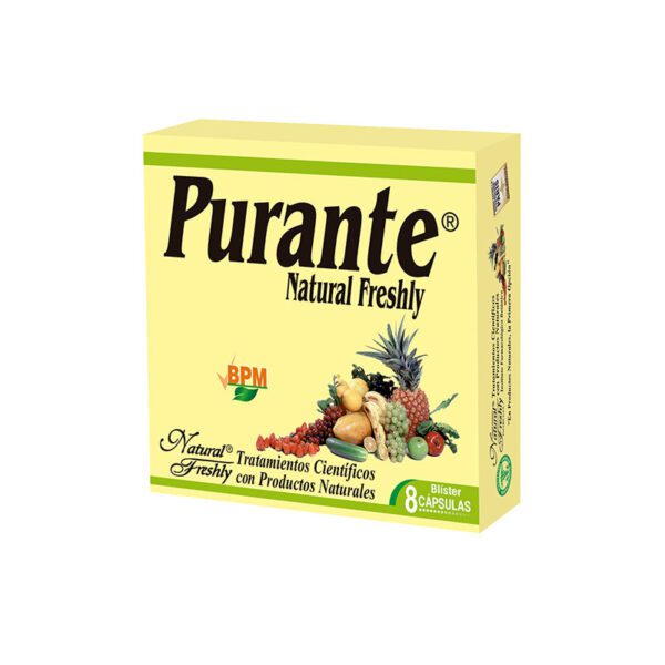 Purante Natural 8 Capsulas Freshly