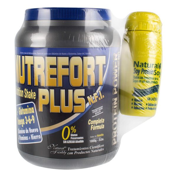 Nutrefort Plus Vainilla 1000G.+Botilito - Imagen 2