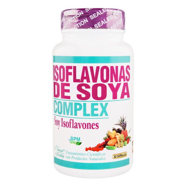 Isoflavonas De Soya 50 Softgel Nf - Imagen 2