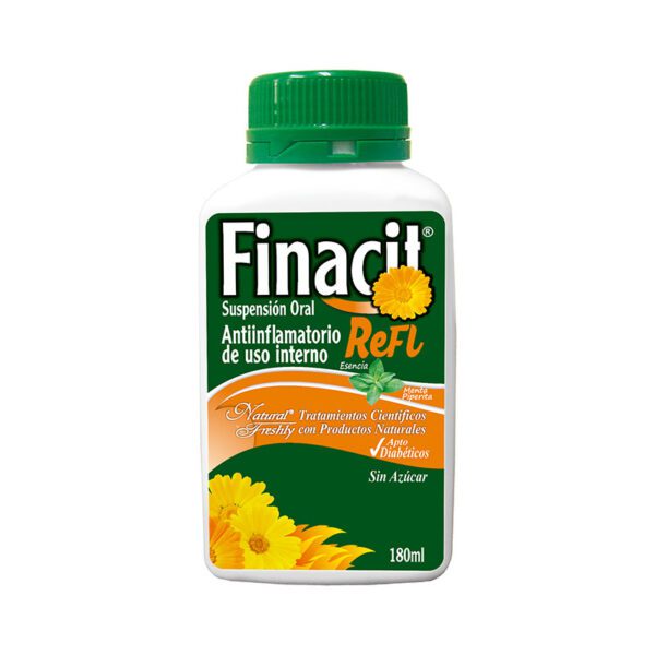 Finacit Antiinflam Calendula Susp 180 Ml - Imagen 2