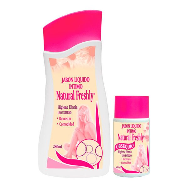 Jabon Intimo Natural Freshly 280 Ml+Jab - Imagen 2