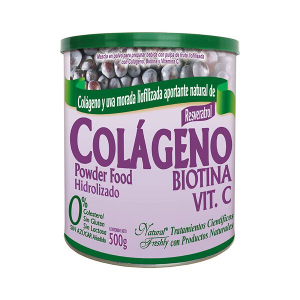 Colageno Con Resveratrol Polvo 500Gr Iva - Imagen 2