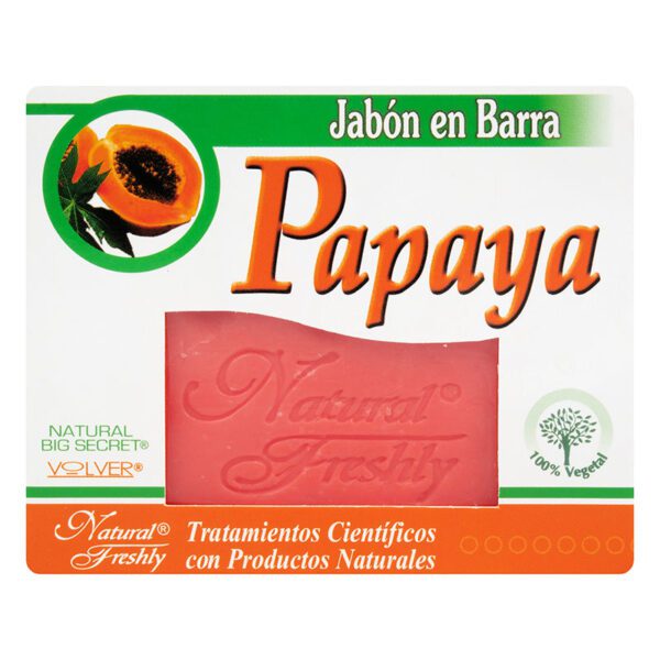 Jabon De Papaya Freshly 90 Gr - Imagen 2