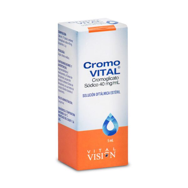 Cromovital Oftálmico 5 Ml Vt - Imagen 2