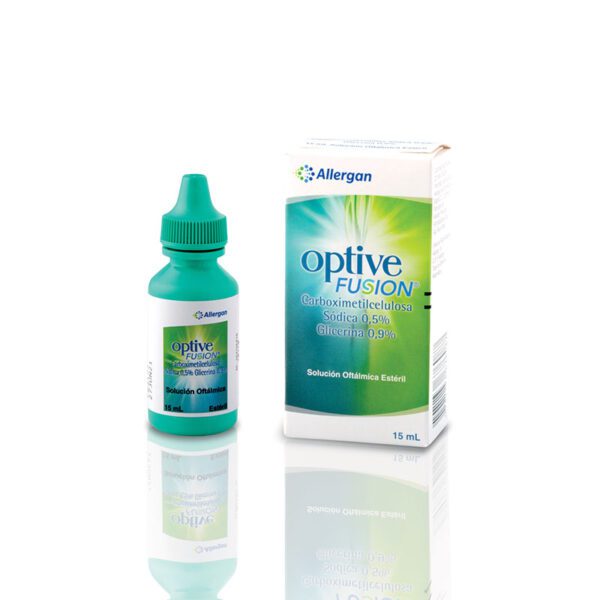 Optive Fusion Solucion Oft. 15 Ml (3%+) - Imagen 2