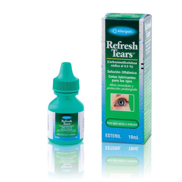 Refresh Tears Gotas Lubricantes 10 Ml (T - Imagen 2