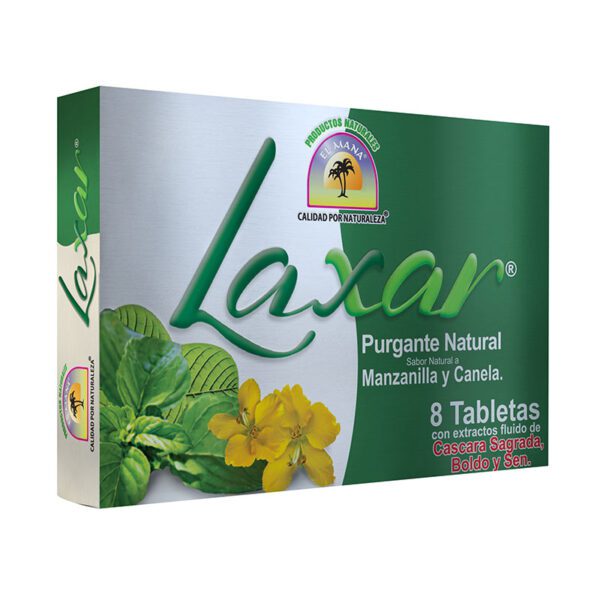Laxar Purgante Manzanilla Y Canela 8 Tbs