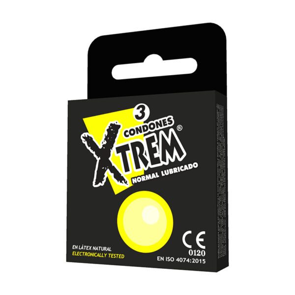 Preservativos Xtrem Normal Lubric 3 Uds - Imagen 2