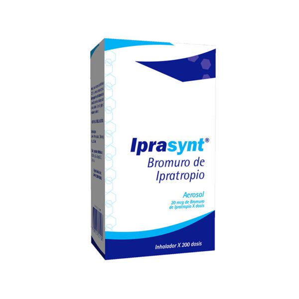 Iprasynt 20 Mcg Inhalador 200 Dosis - Imagen 2