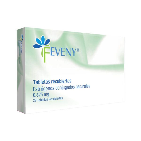 Feveny 0.625 Mg 28 Tabletas - Imagen 2