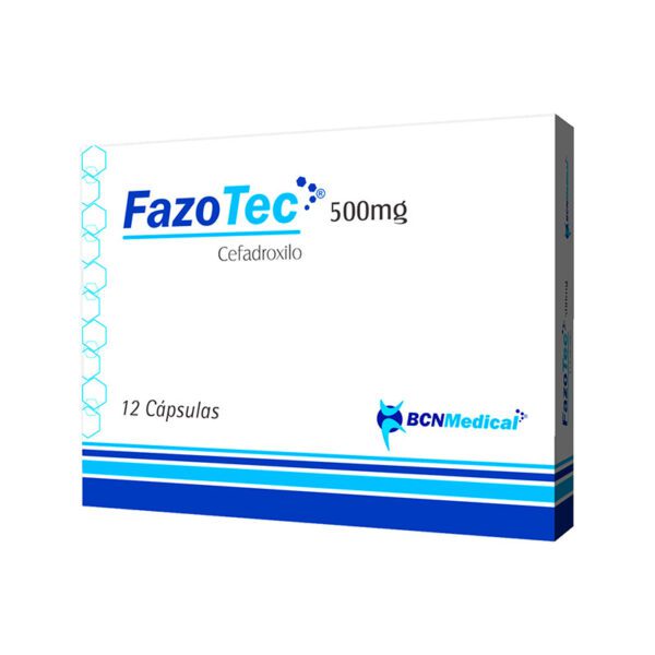 Fazotec 500 Mg 12 Cápsulas