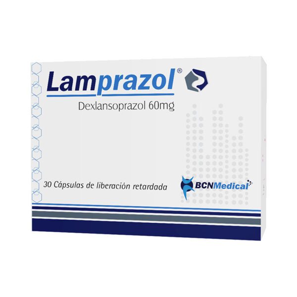 Lamprazol 60 Mg 30 Cápsulas